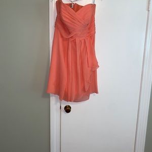 Worn once: size 16 bridesmaids dress!